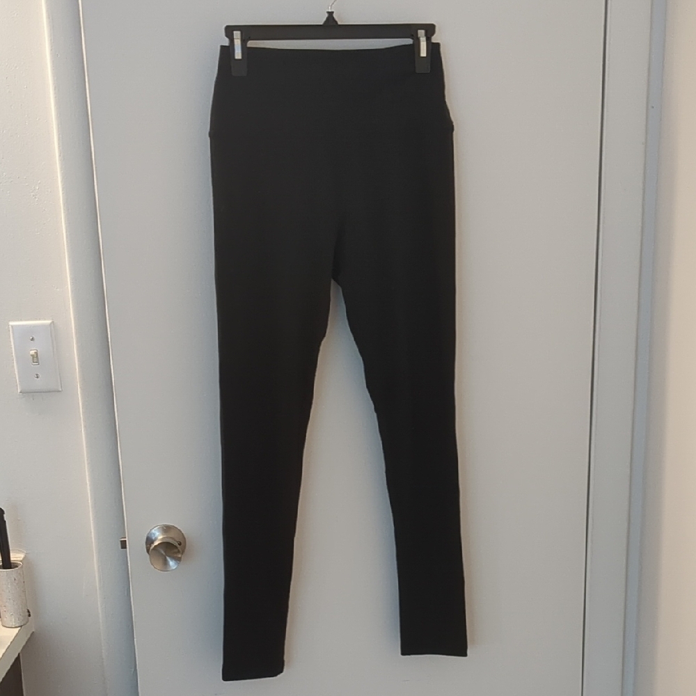 Aerie Black Leggings Slim Fit Elastic Waist
